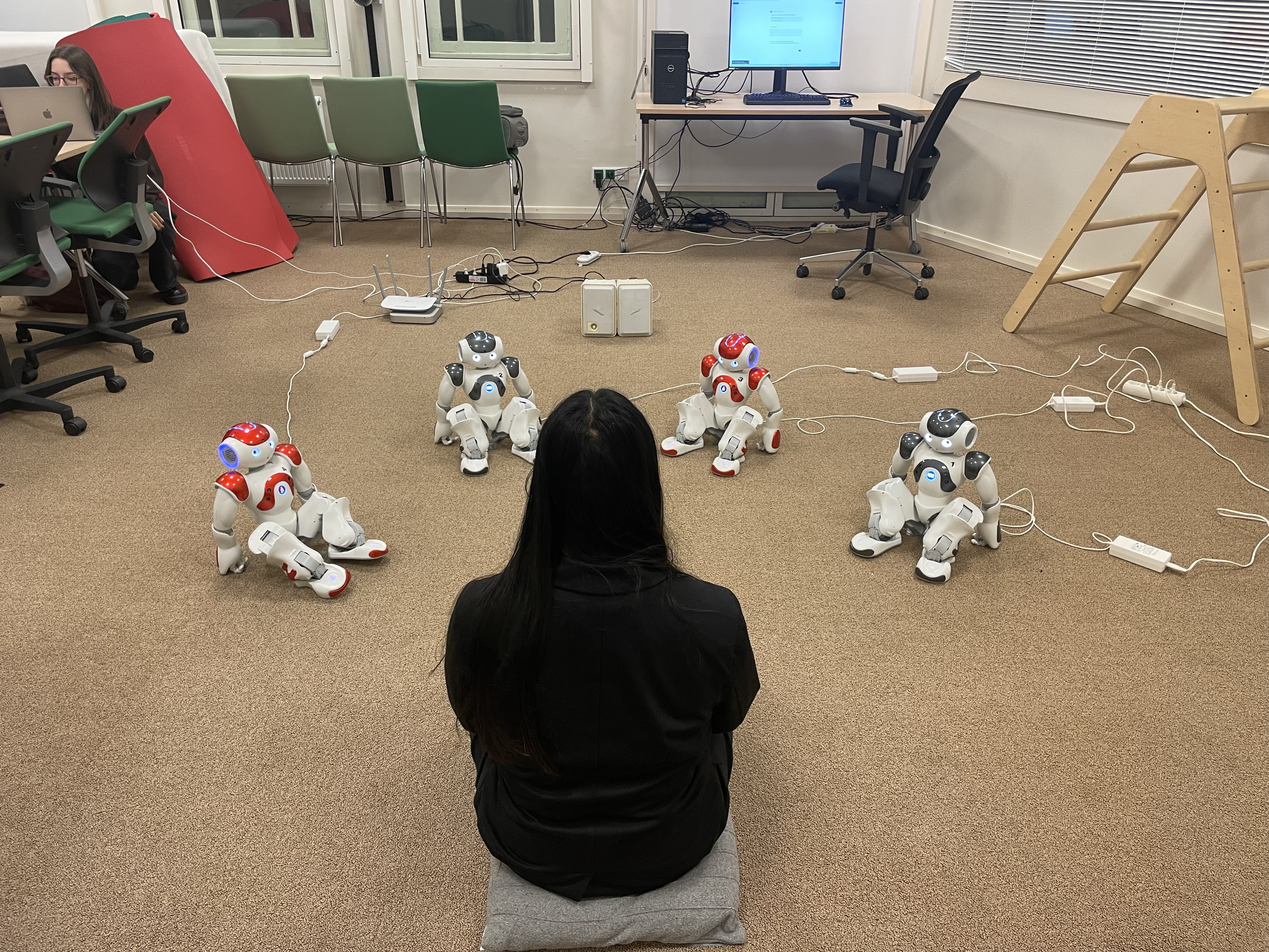 robots setup illustration